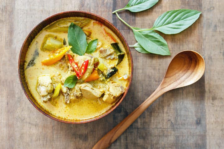 Onenigheid Geslaagd Incident, evenement Thaise recepten: Groene curry met kip | Thailand blog